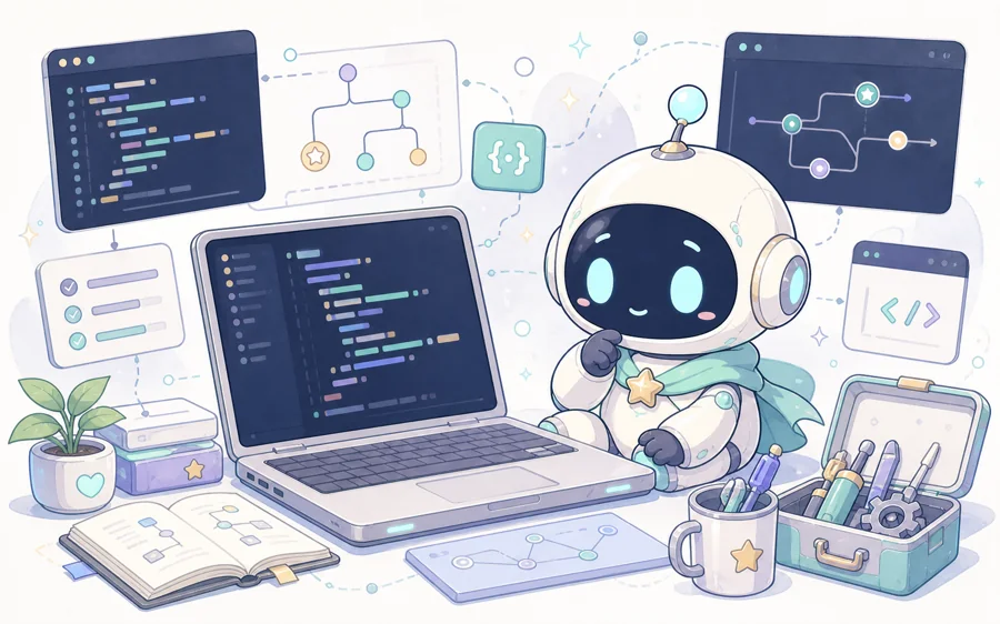 AIでコードを書く2Dイラスト
